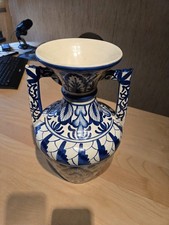 Große Akte Vase mit Henkel