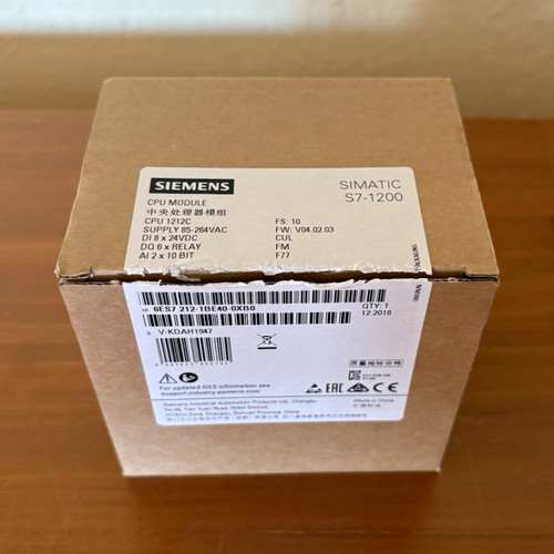 Siemens simatic 1200 cpu - simatic, s7-1200