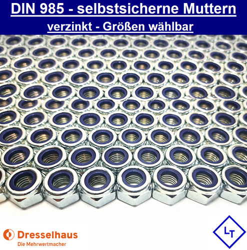 Din 985 selbstsichernde - 985,