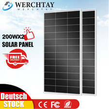 2X200W Solarpanel Solarmodul