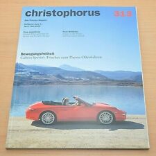 Porsche Christophorus Nr. 313