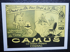 Camus , La Grande Marque Cognac , Alte Reklame , 1944 , (U)