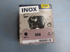 Packung Mutter 8mm Edelstahl DIN934 rostfrei A2 / 50 Stück AKTION KuReg1