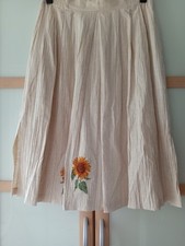 Trachtenrock Gr. 44 beige