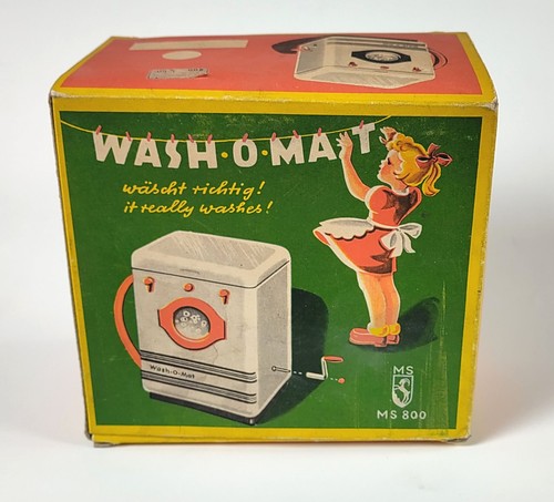 Blechspielzeug wash o - blechspielzeug:, wash-o-mat