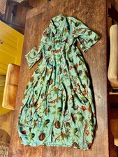 Kleid, Leinen Xl Ballonrock