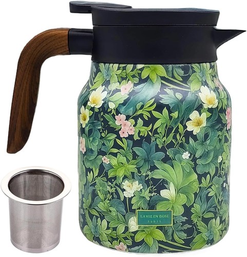 Tee thermoskanne mit - thermoskanne,