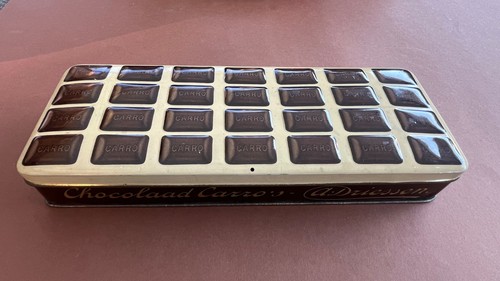 Alte blechdose leer chocoland - blechdose,