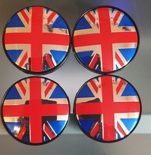 4 Neue Mini Radkappen Black