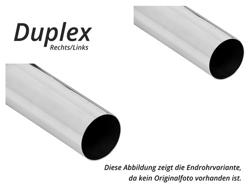 Duplex sportauspuff ford - ,