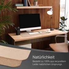 Schreibtischunterlage recyceltem Leder | PIETVOSS | viele Farben und Größen