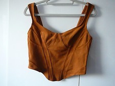 1 Bershka Corsage Shirt Gr M