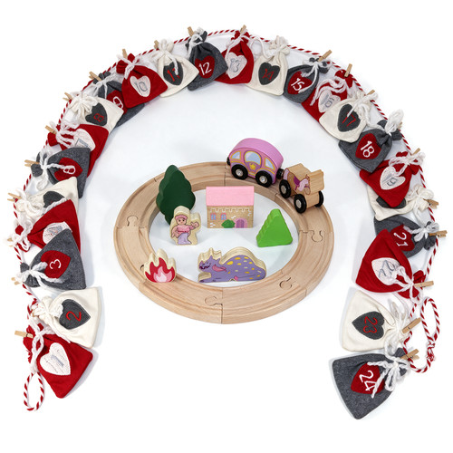 Adventskalender säckchen zum - adventskalender,