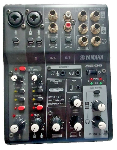 Yamaha ag06 mk2 - ag06, usb