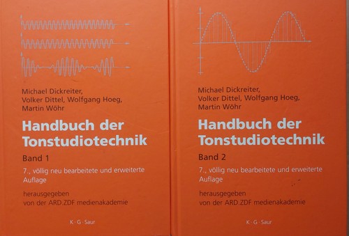 Handbuch der tonstudiotechnik - handbuch,