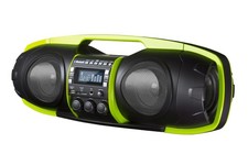 SDigital Ghettoblaster Boombox tragbare Stereoanlage Bluetooth USB SD Display