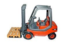 Gama Metallmodell  2418  Gabelstapler Linde H30 Forklift 1:25
