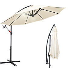 Sonnenschirm Eisen 3m/3.5m Terrassenschirm Hawaiischirm Rund Gartenschirm