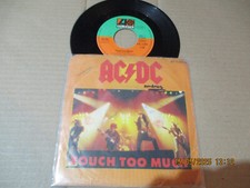(175) AC/DC - Touch Too Much / Live Wire - 7" Single Vinyl