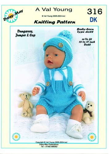 Puppen strickanleitung für - strickanleitung,