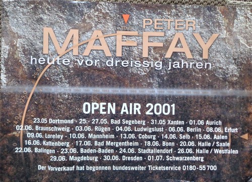 Peter maffay promo plakat - maffay,