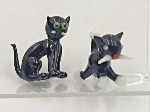 Glasfigur glastier minifigur - glasfigur,
