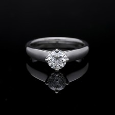 Verlobung Ring Brillant 0,71