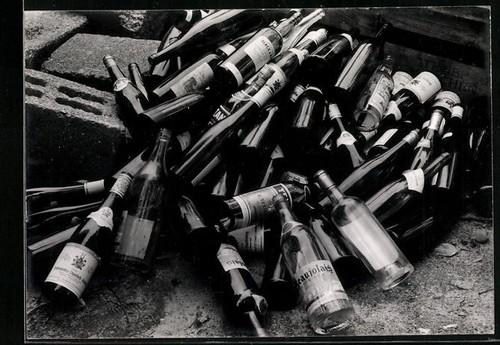 Fotografie leergut leere wein - leergut,,