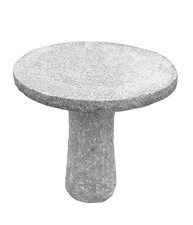 Gartentisch Steintisch rund