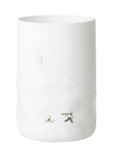 Vase hundeschlitten - vase, "hundeschlitten"