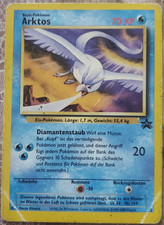 Arktos Black Star Promo Vintage Pokemon Karte Deutsch WP22
