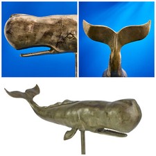 XL Pottwal Skulptur Objekt 70