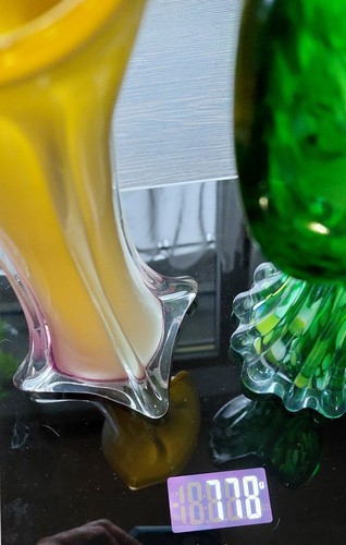 Mid century kunstglas - kunstglas, vasen