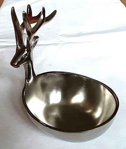 Schale mit hirsch - mit,