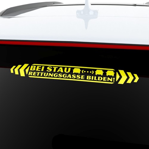 Rettungsgasse sticker tuning - rettungsgasse,