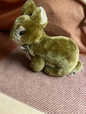 Stofftier,Hase,Retro,braun,Vin