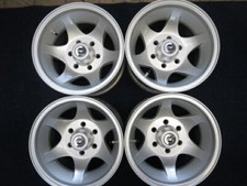 Alufelgen Satz Borbet silber     Nissan Terrano II R20   9 X 15  ET-22 KBA 43097