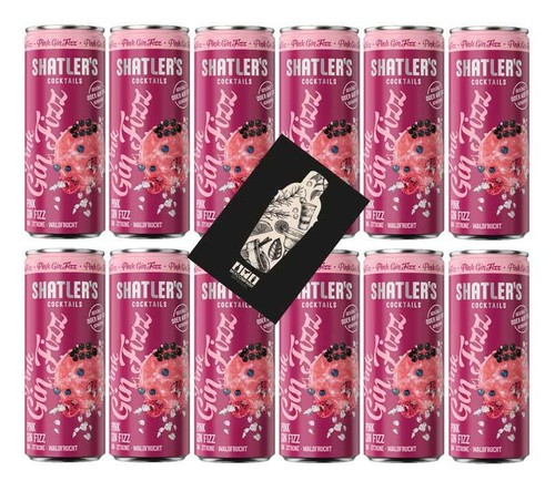 Shatlers 12er set pink gin - 12er,