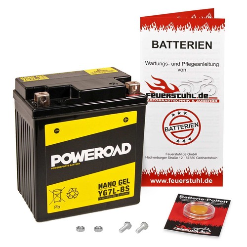 Batterie honda 125 - 125, i,