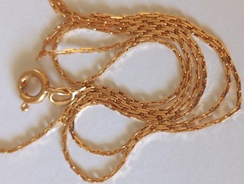 Halskette rotgold 14k 585 echt - halskette,