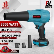 3 Gänge Akku Laubbläser