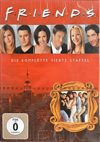 Dvd friends die - 4, dvd´s