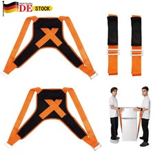 4Tlg Tragegurte Umzug 2 Person Tragegurt Transportgurt Hebegurt Möbel Tragegurte