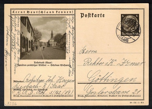 Deutsches reich 1939 ganzsache - reich,