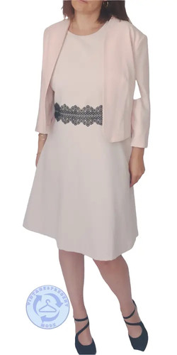 Damenkleid und blazer - damenkleid,
