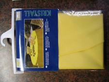 5 Stück Alkor Deco Design Tischdecken Outdor/Indor 160x210 Oval Gelb & D-Grün