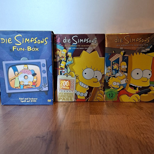 Die simpsons fun box staffel - die, fun-box
