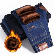 Lockere dicke Herren Jeans mit