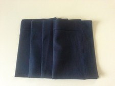 4er Set Tischset mit Hohlsaum 4 Tischsets aus Leinen/Baumwolle 4x Platzdeckchen