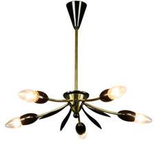 50er Jahre Sputnik Leuchte